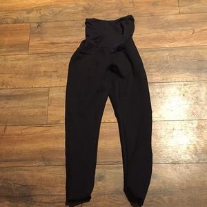 Black maternity pants